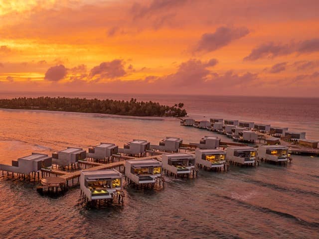 Alila kothaifaru maldives por do sol